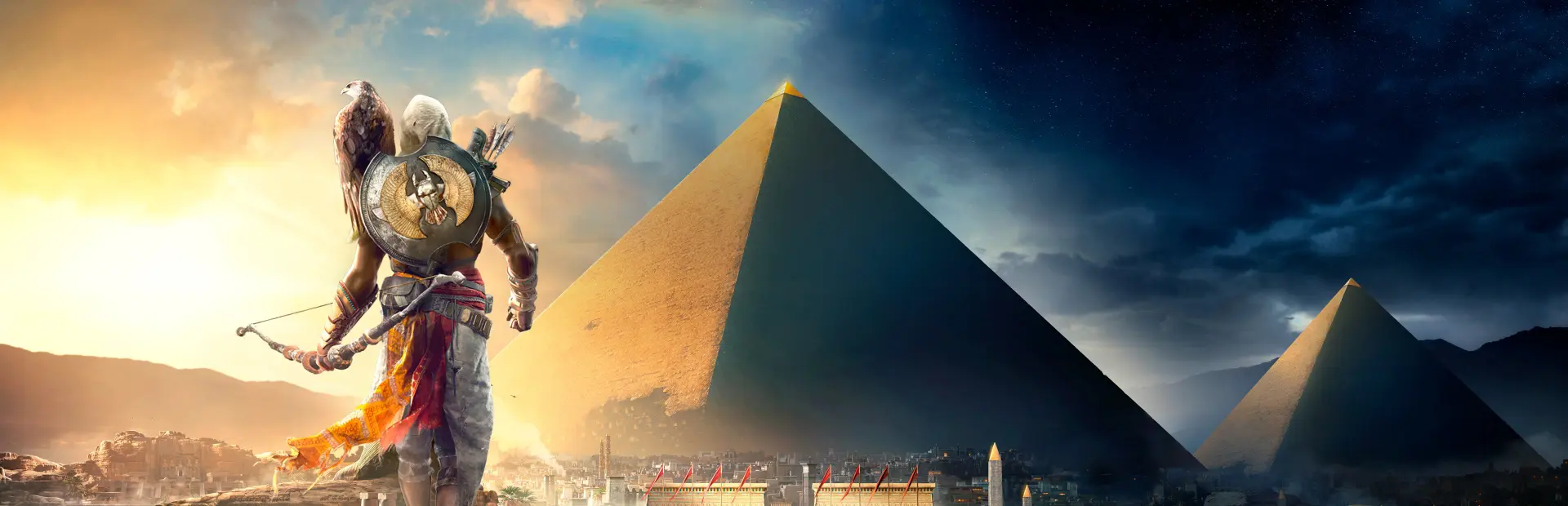 Assassin's Creed Origins key art