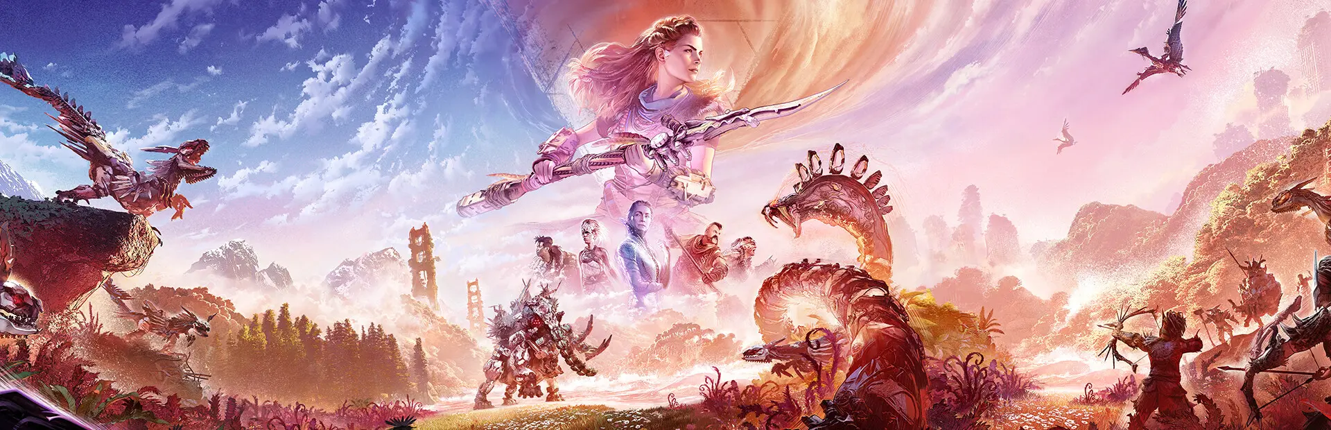 Horizon Forbidden West Complete Edition key art