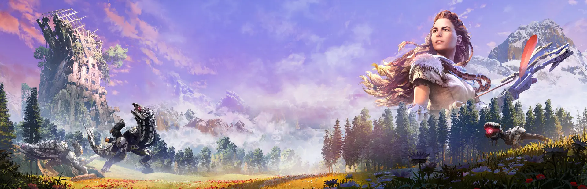 Horizon Zero Dawn Complete Edition key art