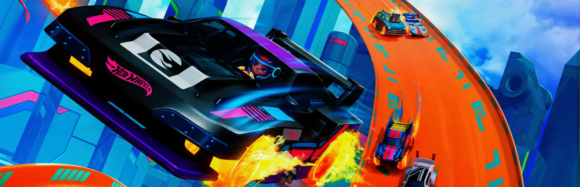 Hot Wheels Let's Race: Ultimate Speed key art