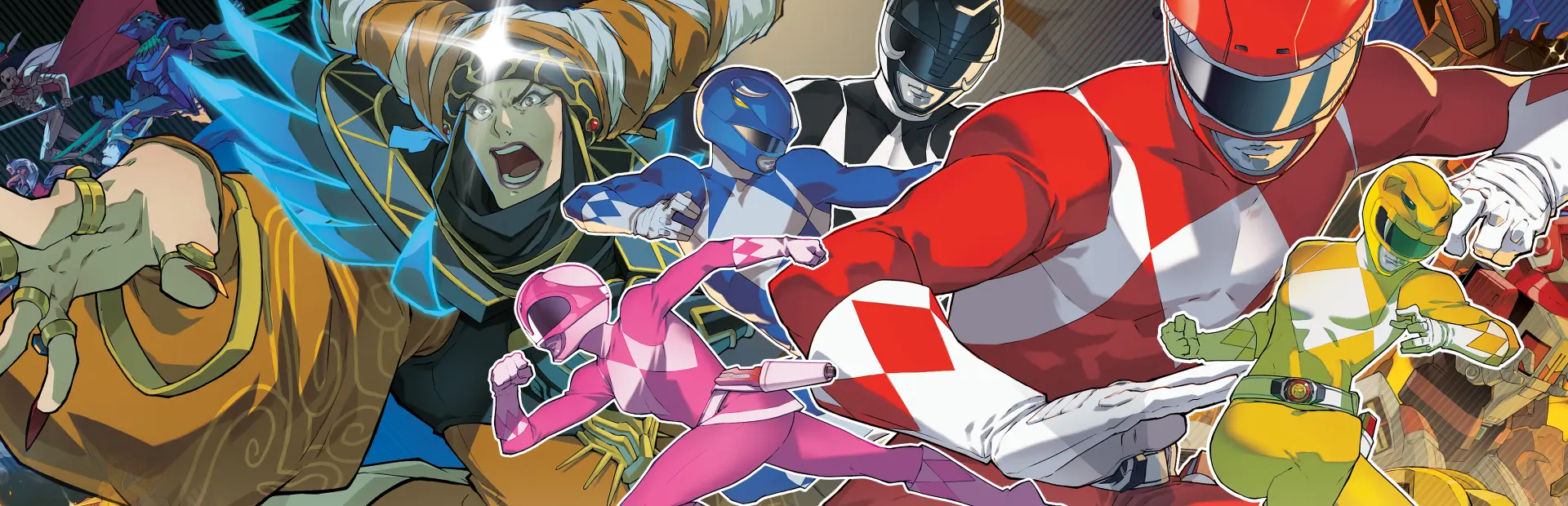 Mighty Morphin Power Rangers: Rita's Rewind key art