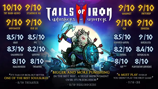 Tails of Iron 2: Whiskers of Winter screenshot 1